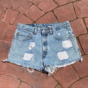 Vintage Levi Jean Shorts